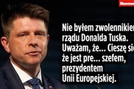 Petru o Donaldzie Tusku.