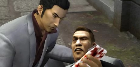 Screen z gry "Yakuza 2"