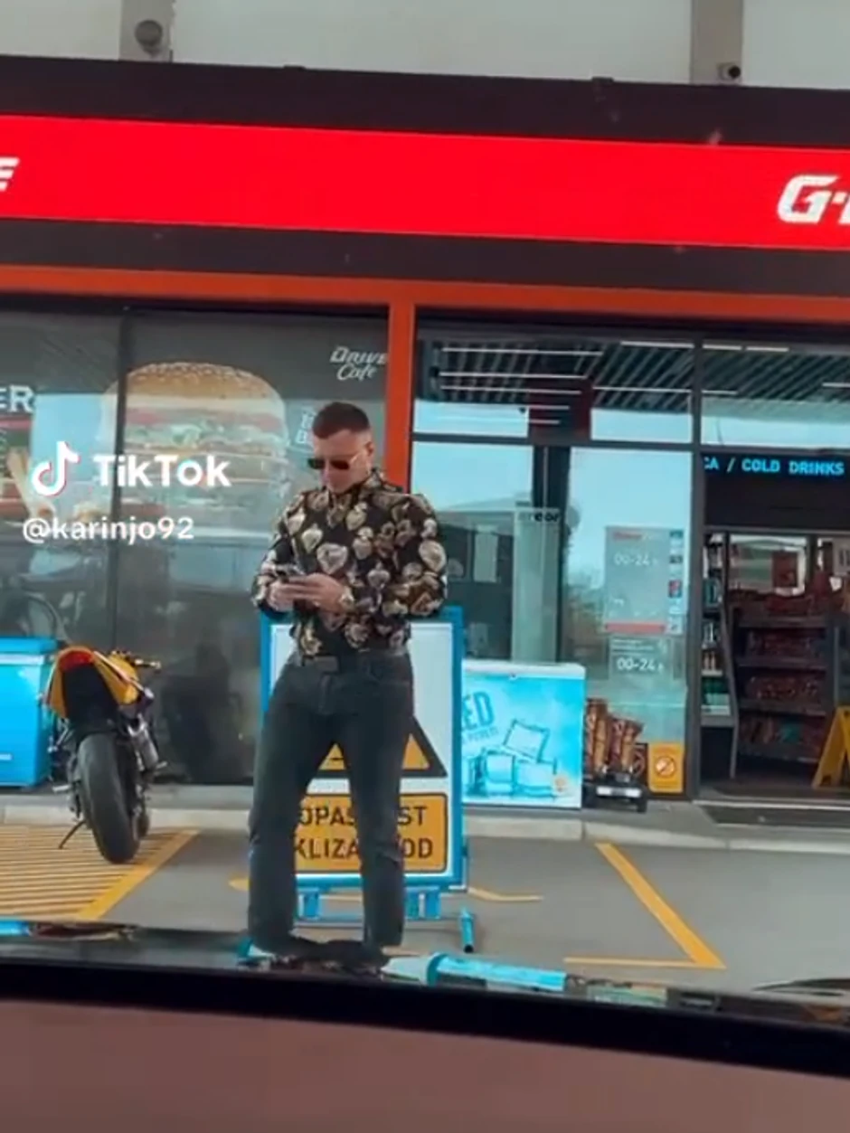 Stefan Karić pre incidenta