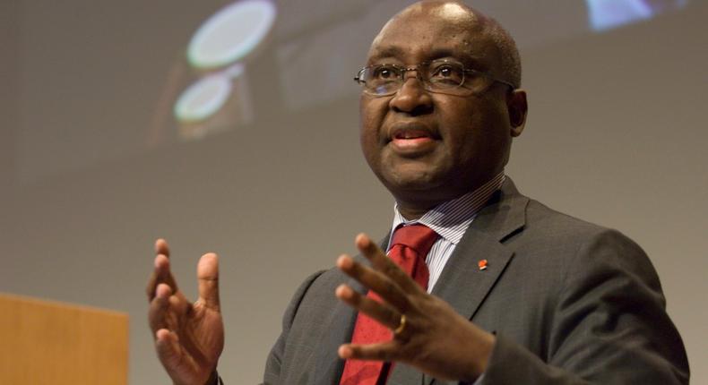 President of the African Development Bank, Donald Kaberuka.