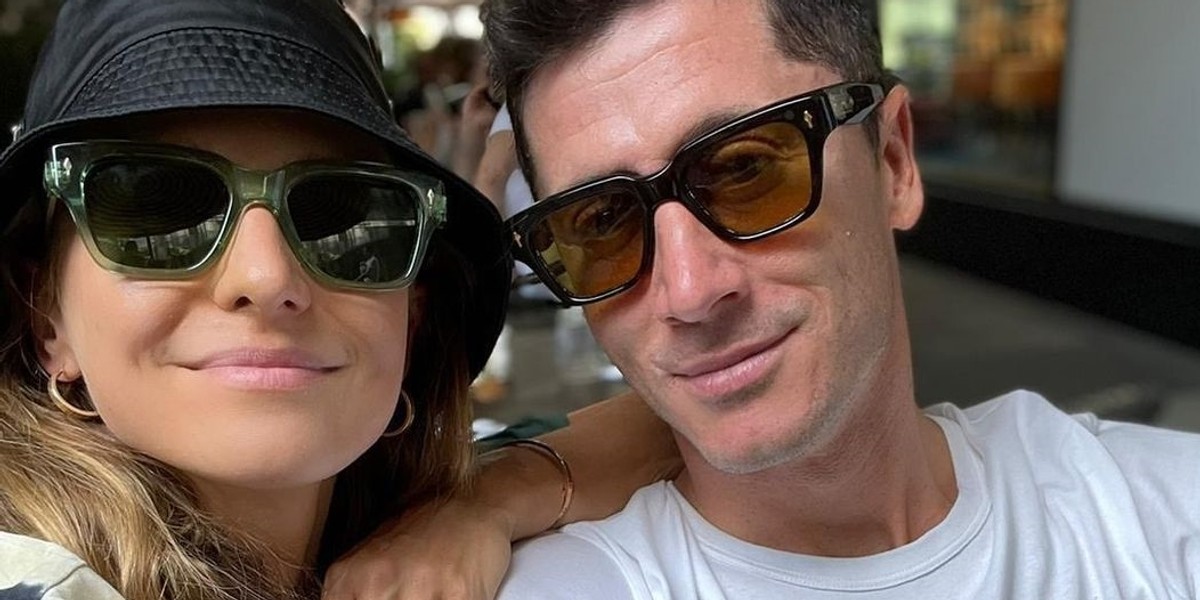 Anna i Robert Lewandowscy