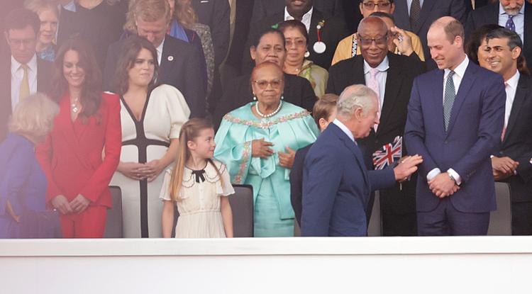 A királyi család Károly koronázása tiszteletére tartott koncerten a Windsori kastélyban Fotó. Getty Images