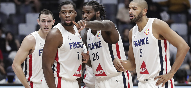 MŚ koszykarzy. Francja w szoku. Z Libanem zagra tylko o honor