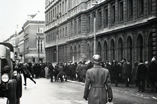 Protesty studentów w Warszawie, marzec 1968 r.