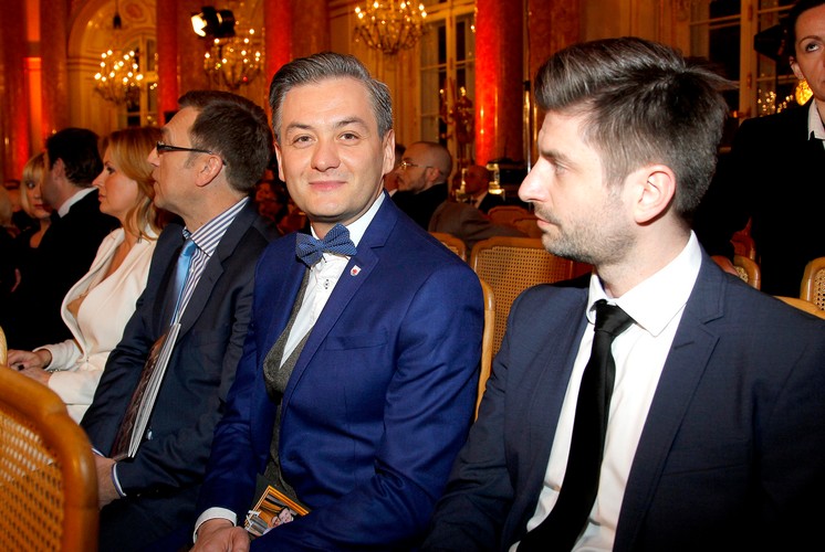 Robert Biedroń i Krzysztof Śmiszek na gali Wiktorów