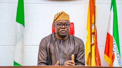 Oyo state Governor, Seyi Makinde. [Twitter/@SeyiMakinde]