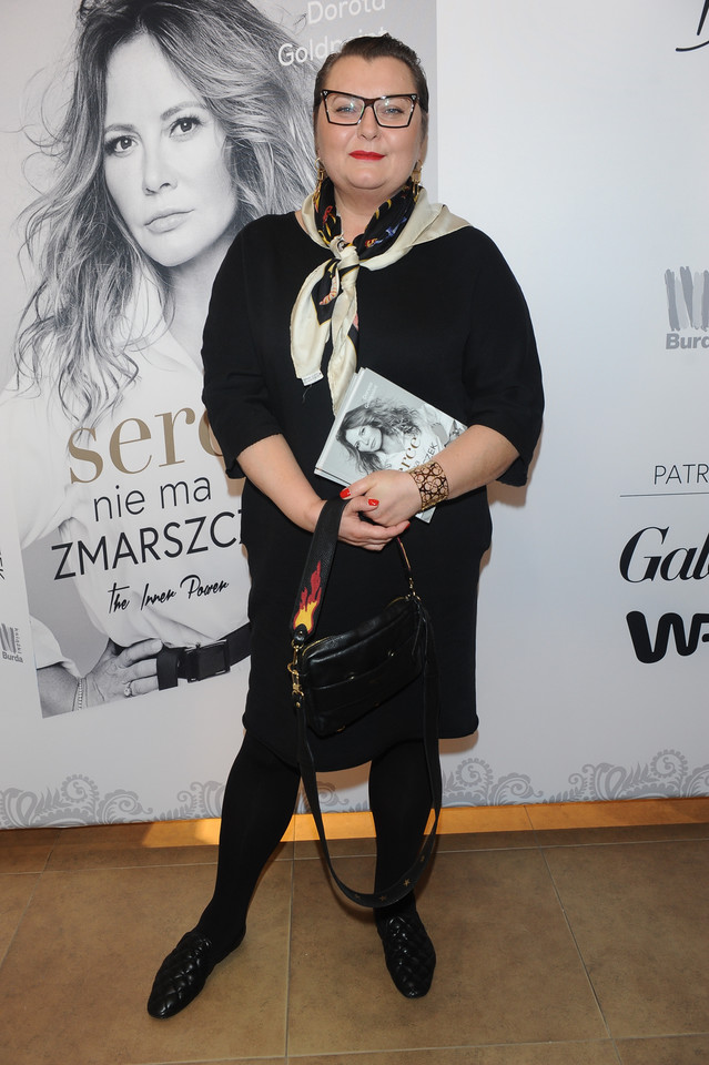 Premiera książki Doroty Goldpoint "Serce nie ma zmarszczek": Anna Męczyńska