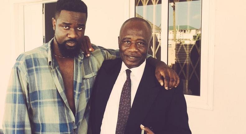 Sarkodie and his dad