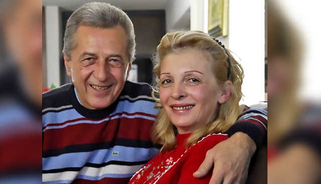 Miroslav Ilić sa suprugom