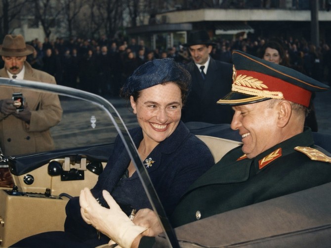 Jovanka i Josip Broz Tito