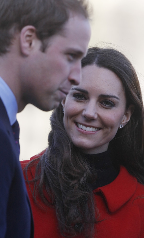 Kate Middleton i książę William, fot. Agencja BE&amp;W
