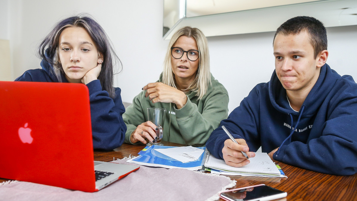 Marta, Xavier i Fabienne Wiśniewscy