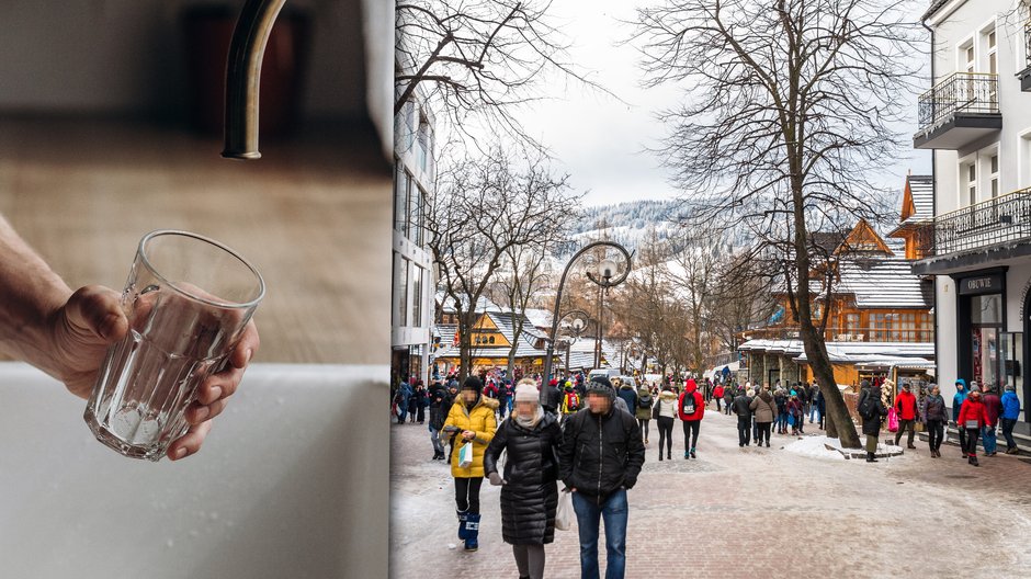 Zakopane odcięte od wody. Dziesiątki tysięcy turystów z ogromnymi problemami