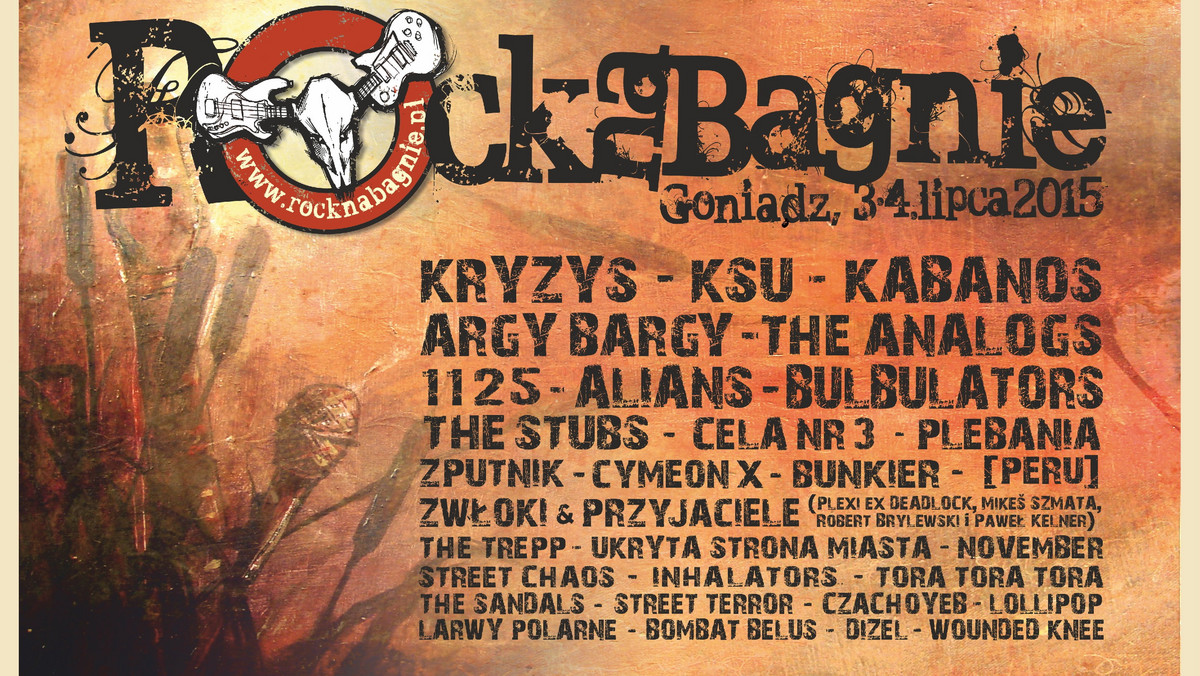 Już na początku lipca w Goniądzu odbędzie się festiwal Rock na Bagnie. W tym roku na festiwalu wystąpią m.in. Agry Bargy, Zputnik, KSU, Kryzys, Kabanos, The Analogs, Alians oraz Bulbulator.