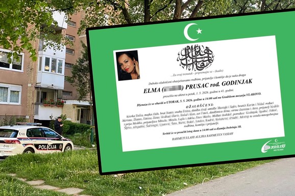 SUPRUGU SVIREPO UBIO PRED ĆERKOM (5), PA OTEO DETE! Vezao je krep-trakom i pucao joj u stomak: Tuga u Sarajevu, poznato kada će Elma biti sahranjena