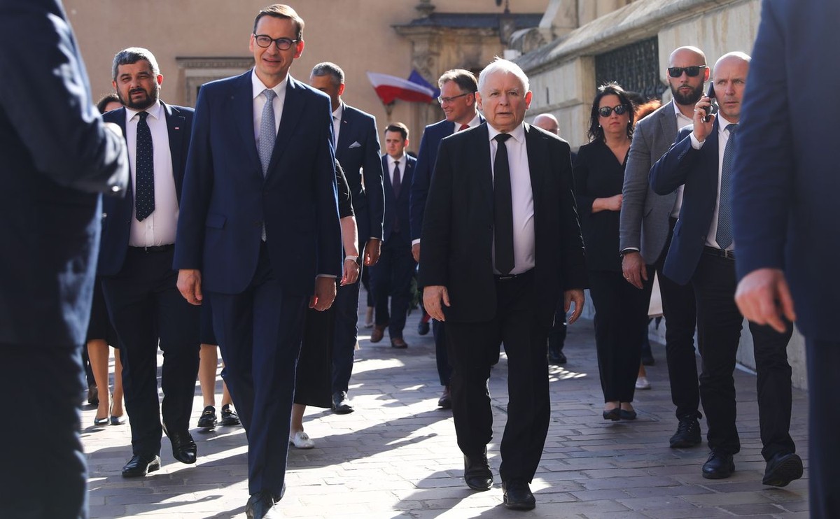 Jarosław Kaczyński, Mateusz Morawiecki