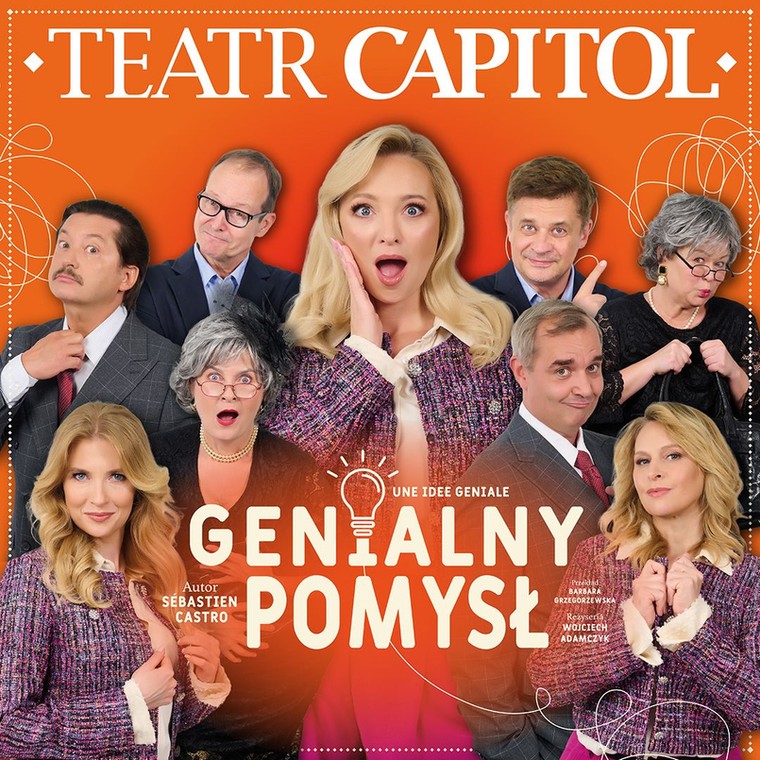 „Genialny pomysł” bawi w Teatrze Capitol