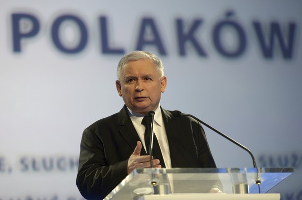 Jarosław Kaczyński. Fot. Bartłomiej Zborowski