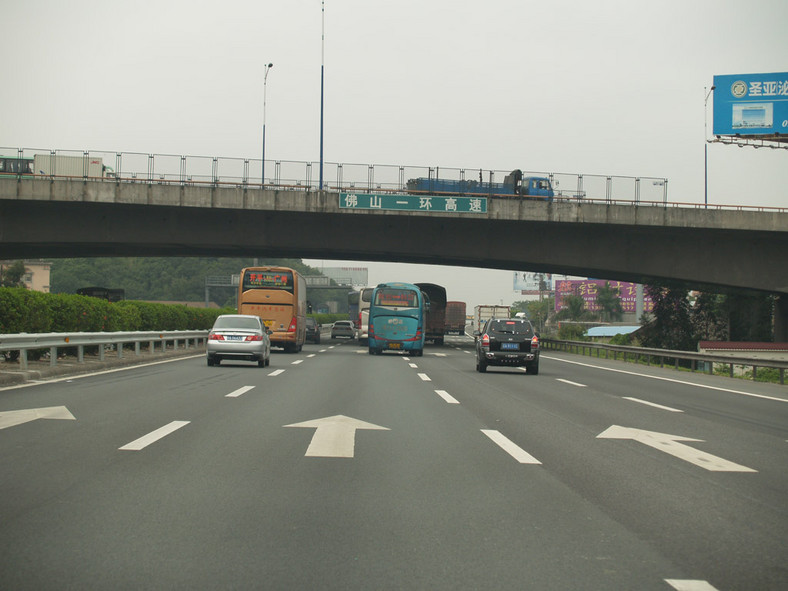 Jak wyglądają chińskie autostrady?