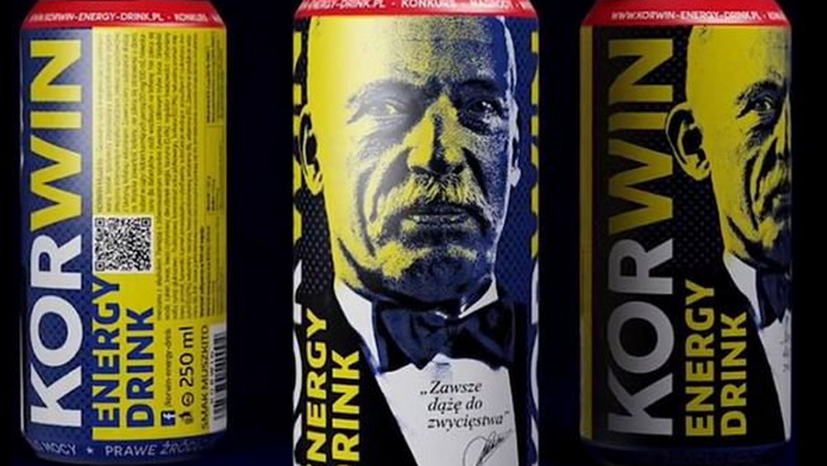 Napój energetyczny Korwin Energy Drink sygnowany przez europosła Janusza Korwina-Mikkego jest już w sprzedaży. W kampanii reklamowej produktu wziął udział Marian Kowalski, polityk Ruchu Narodowego – podaje portal Wirtualnemedia.pl.