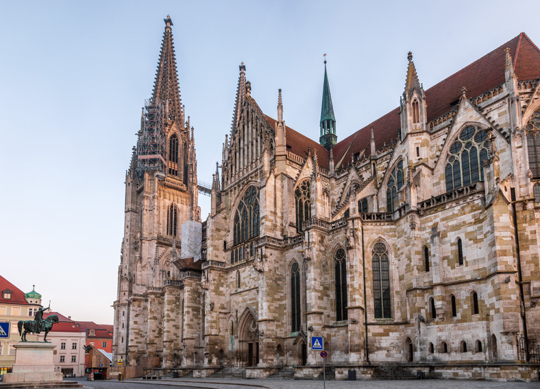 Gotycka Katedra w Ratyzbonie