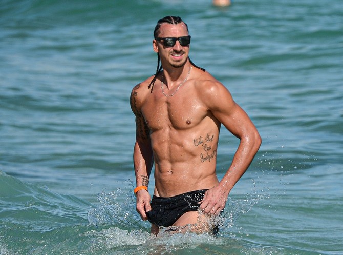 Zlatan Ibrahimović na odmoru