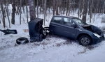 Przerażający wypadek. Auto rozpadło się na pół