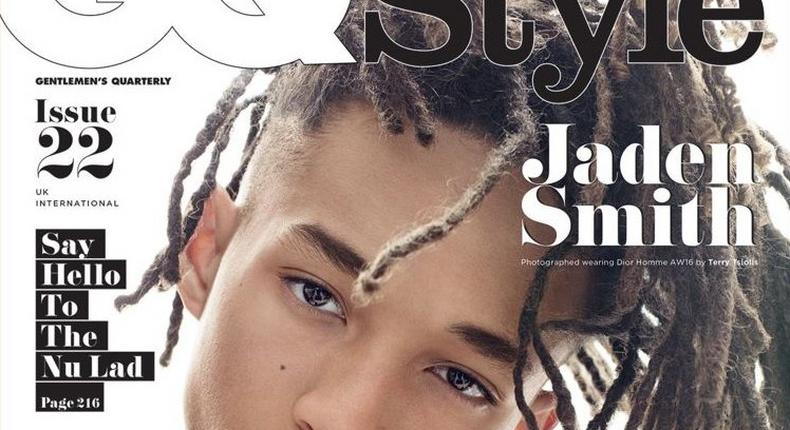 Jaden Smith on the cover of GQ Style