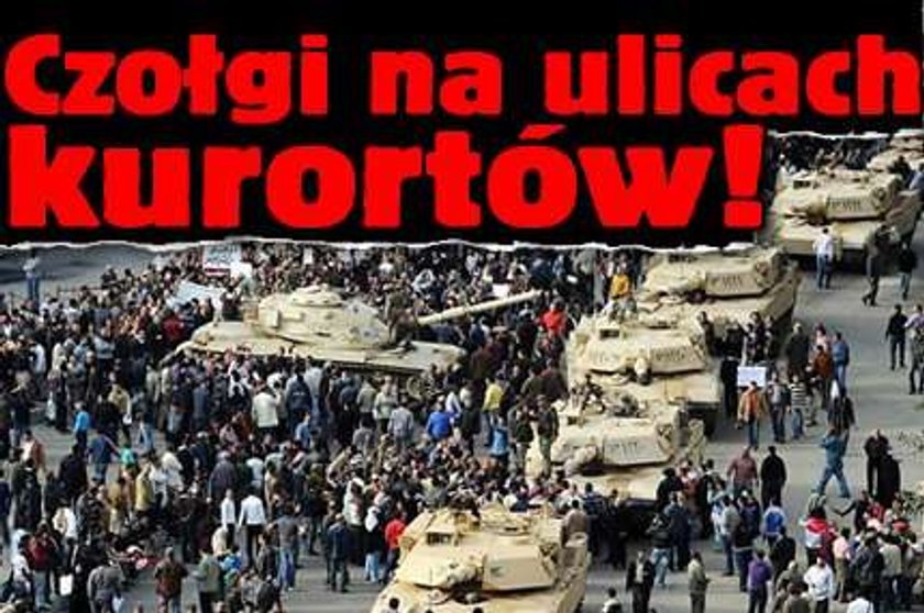 Czołgi na ulicach kurortów!