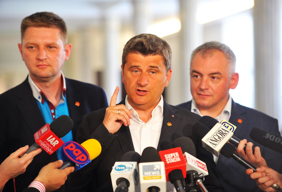 Andrzej Rozenek, Janusz Palikot, Artur Debski