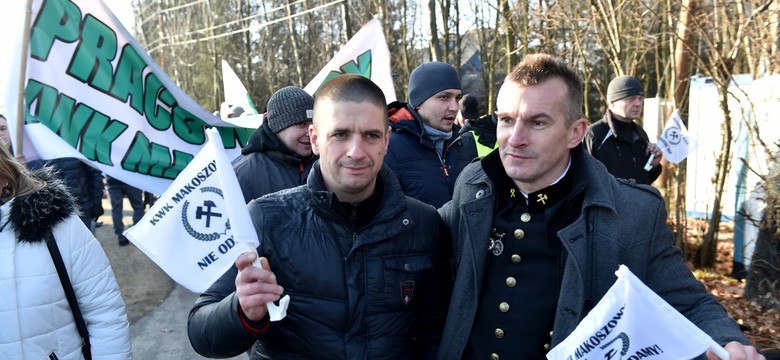 Górnicy z kopalni Makoszowy pikietowali przed domem premier Szydło