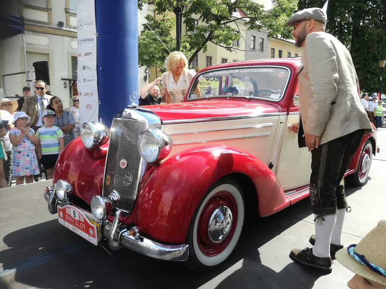 Zlot zabytkowych Mercedesów