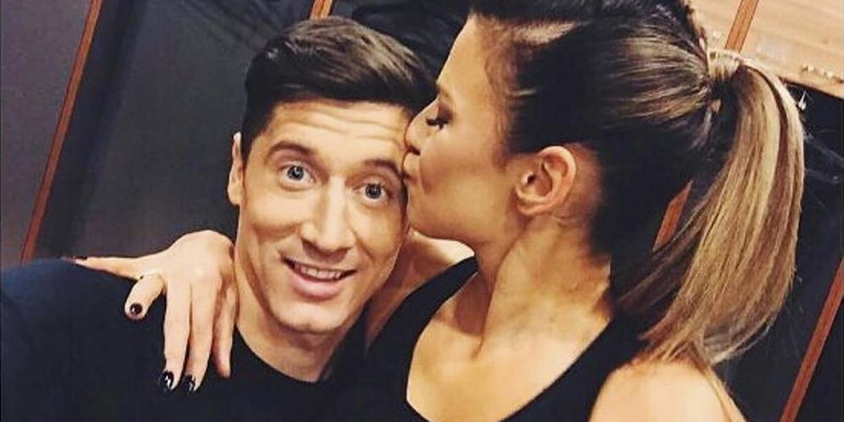 Robert Lewandowski czeka na dziecko. Mówi do brzucha Ani