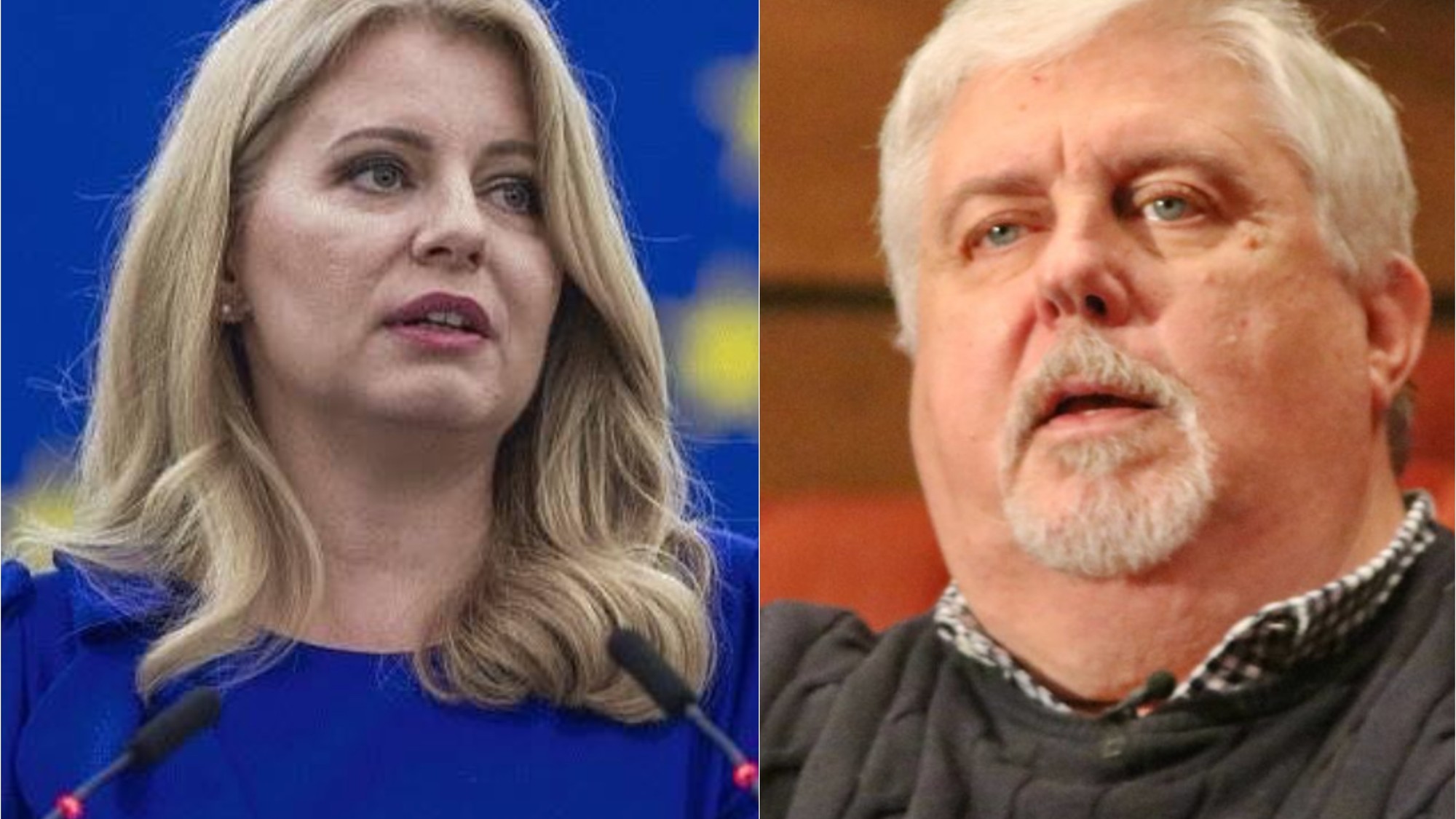 Zuzana Čaputová a Oliver Andrásy