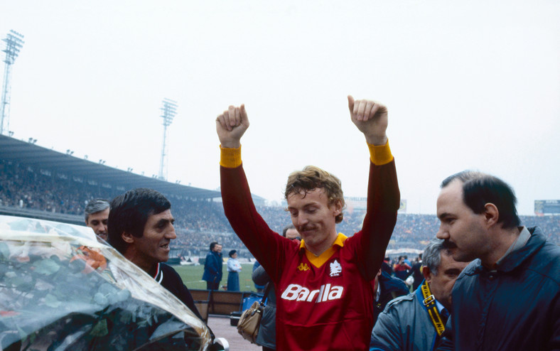 Zbigniew Boniek w końcu do Romy trafił – prosto z Juve. 1985 r.