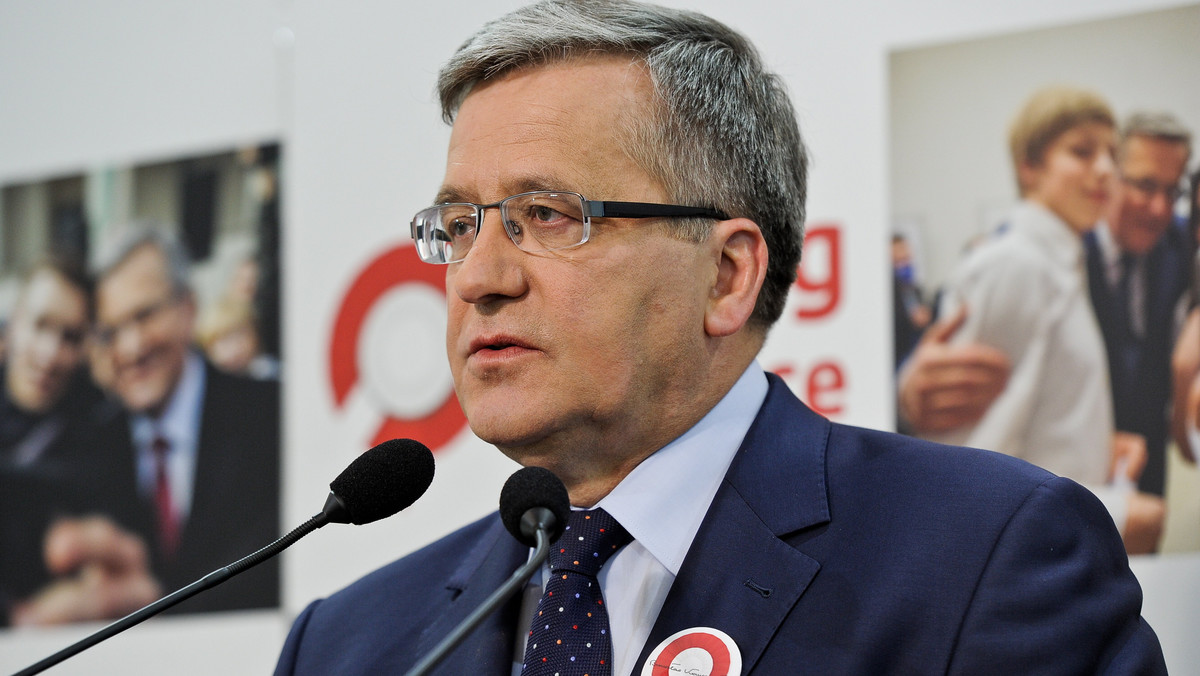 Prezydent Bronisław Komorowski potwierdził, że nie weźmie udziału w telewizyjnej debacie z udziałem wszystkich kandydatów startujących w pierwszej turze wyborów. Nie wykluczył natomiast takiej debaty przed druga turą.