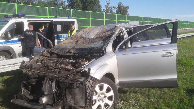 Śmiertelny wypadek na autostradzie A1