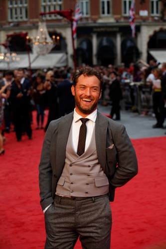 Jude Law na premierze 'Anny Kareniny'