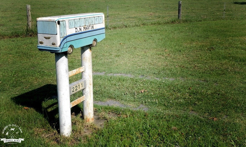 Skrzynka autobus, NSW, Australia, fot. whereisjuli.com