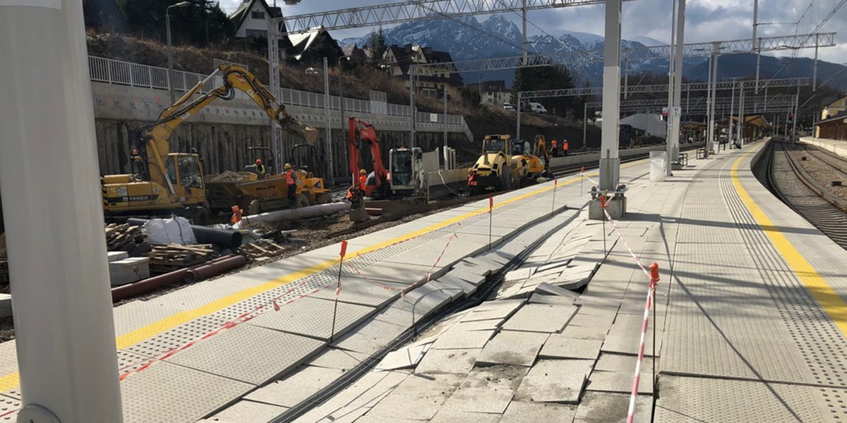Nieudana modernizacja dworca w Zakopanem.