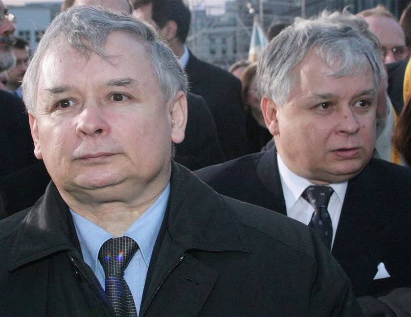 Lech Wałęsa, prezydentLech Kaczyński, Jarosław Kaczyński, bracia