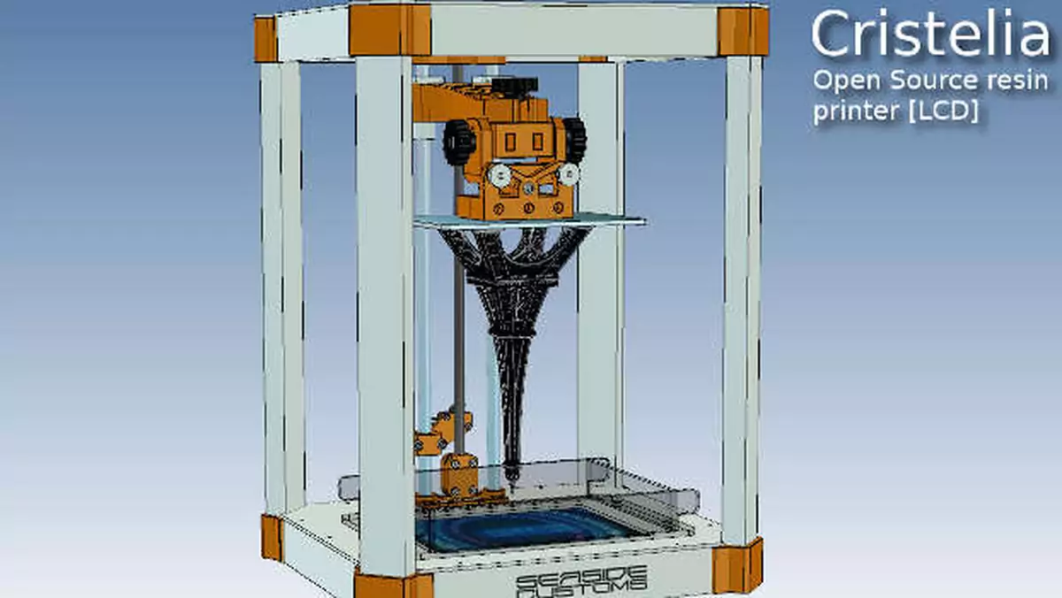 Cristelia – polska drukarka 3D SLA/DLP