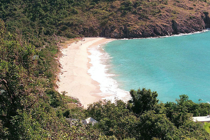 Miejsce 4. - Grand Saline Beach St Barthelemy, Karaiby 