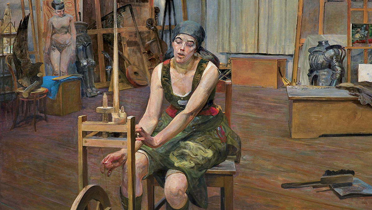 Jacek Malczewski, Prządka, 1922