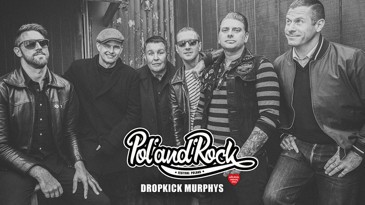 Pol'and'Rock Festival 2020: Dropkick Murphys zagrają na festiwalu