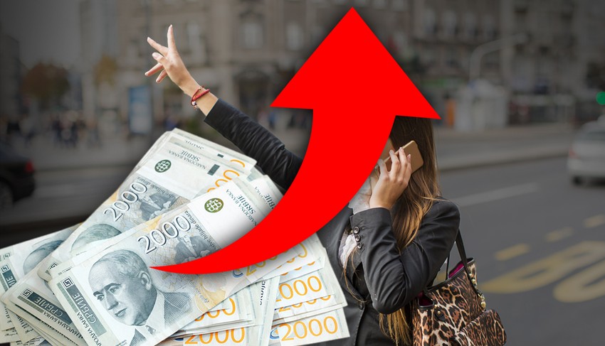 Cena po pređenom kilometru u dnevnoj tarifi (Tarifa 1) iznosiće 80 dinara.