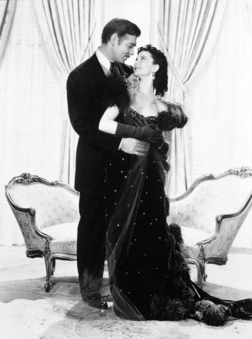 Vivien Leigh i Clark Gable