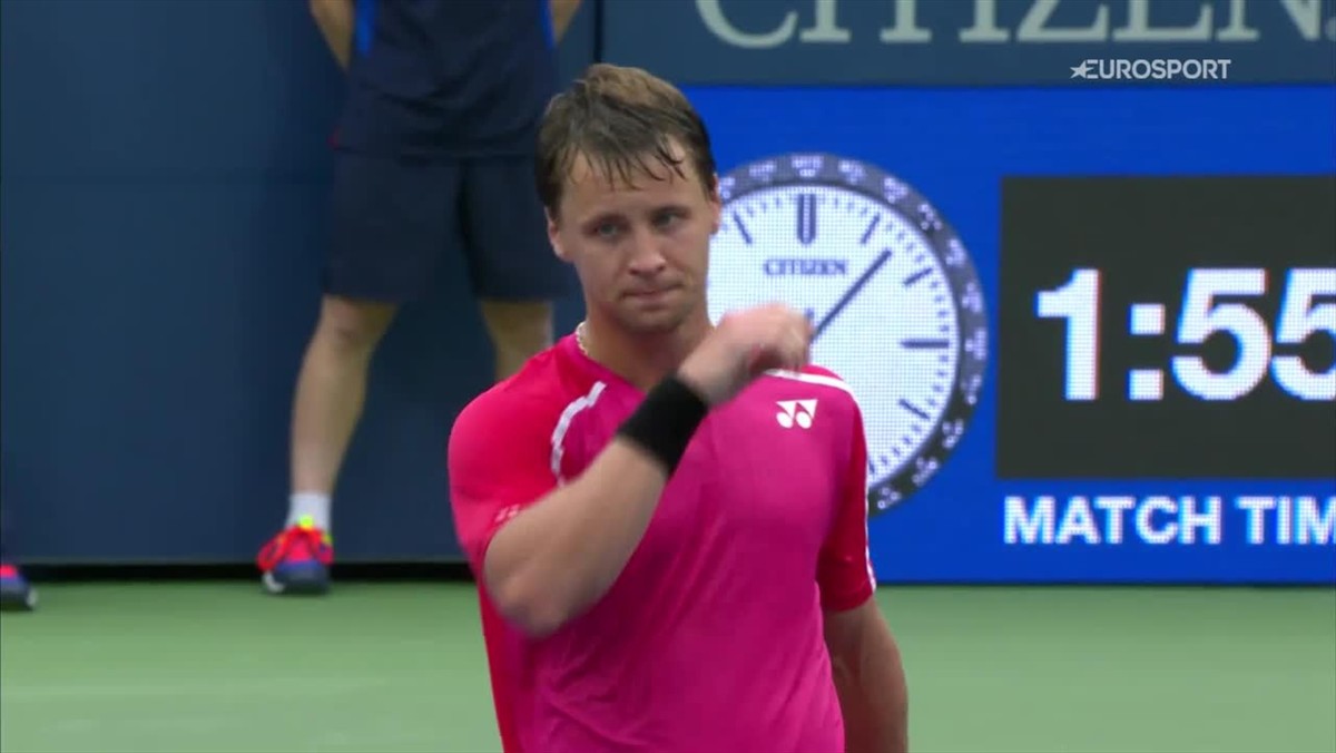 Ricardas Berankis będzie rywalem Jerzego Janowicza w 2. rundzie challengera w belgijskim Mons. Litwin pokonał we wtorek Węgra Martona Fucsovicsa 7:6 (13), 6:2.