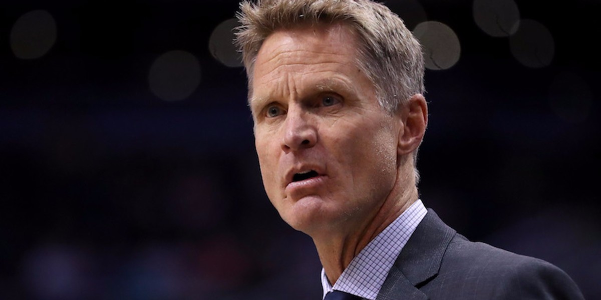 Steve Kerr says the media should stop covering Trump and LaVar Ball