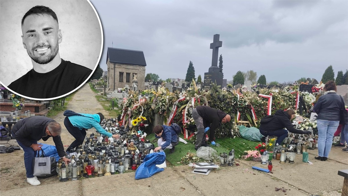 Sprzątnęli grób Litewki na jego urodziny i zrobiła się afera. 